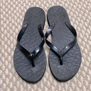 Coach flip flops